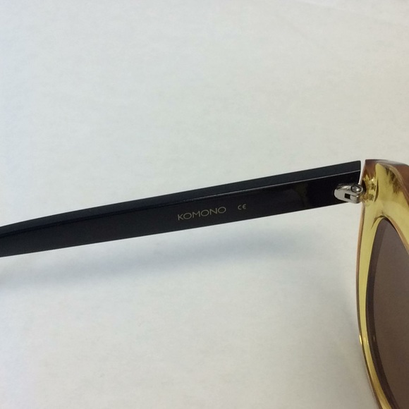 KOMONO SUNGLASSES new in cider black cat eye style - Picture 9 of 10